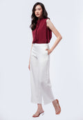 Wide Leg Flowy Trousers