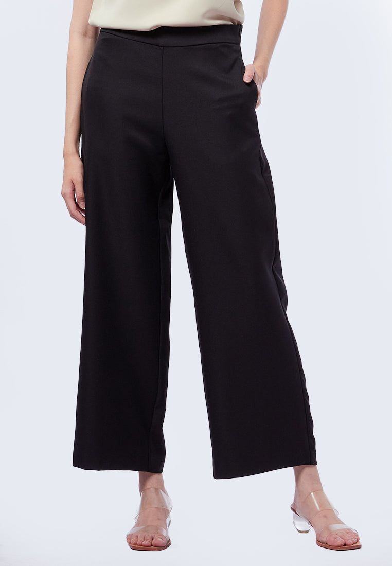 Wide Leg Flowy Trousers