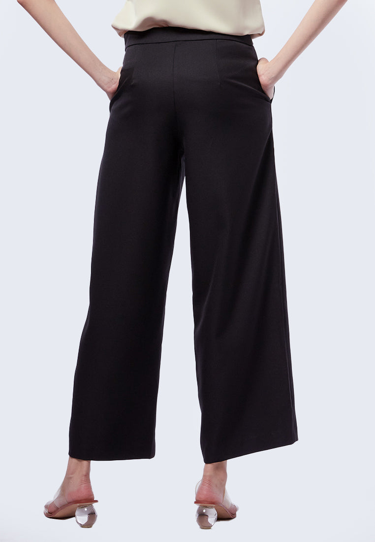 Wide Leg Flowy Trousers