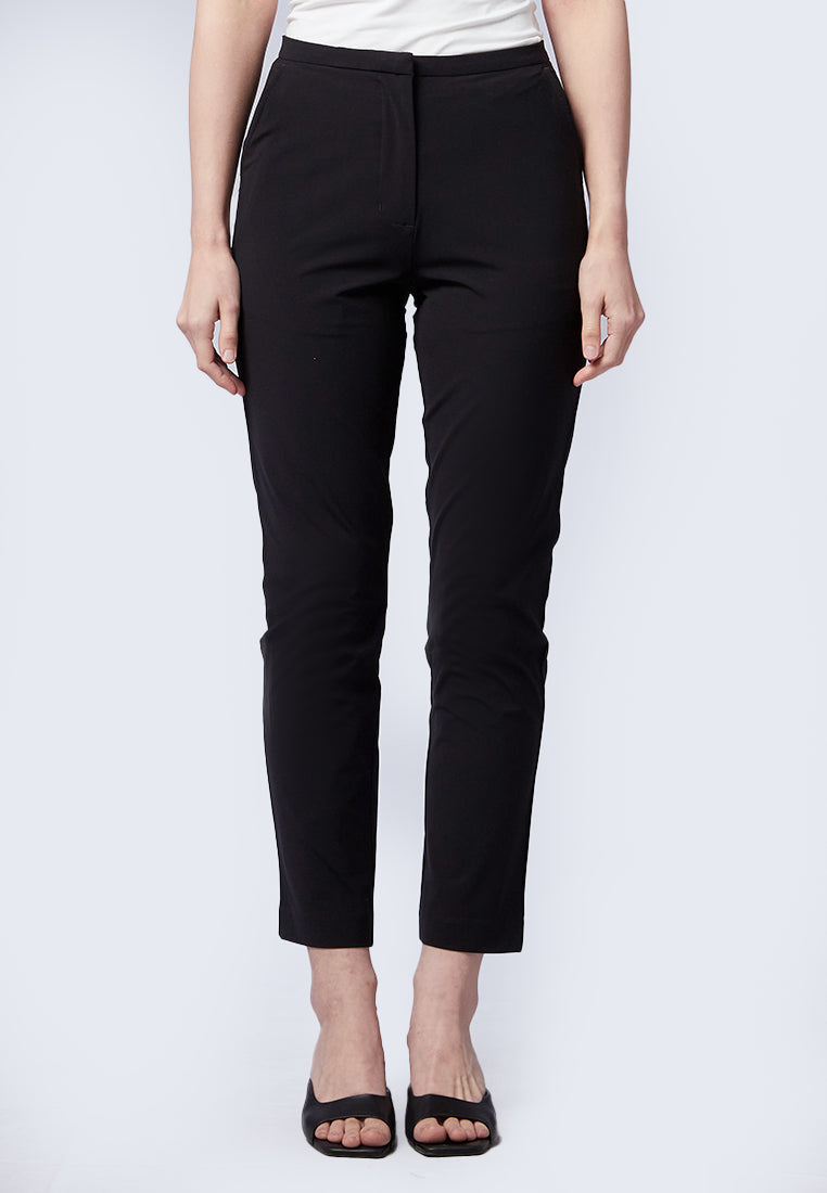 High Waist Cigarette Pants