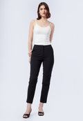 High Waist Cigarette Pants