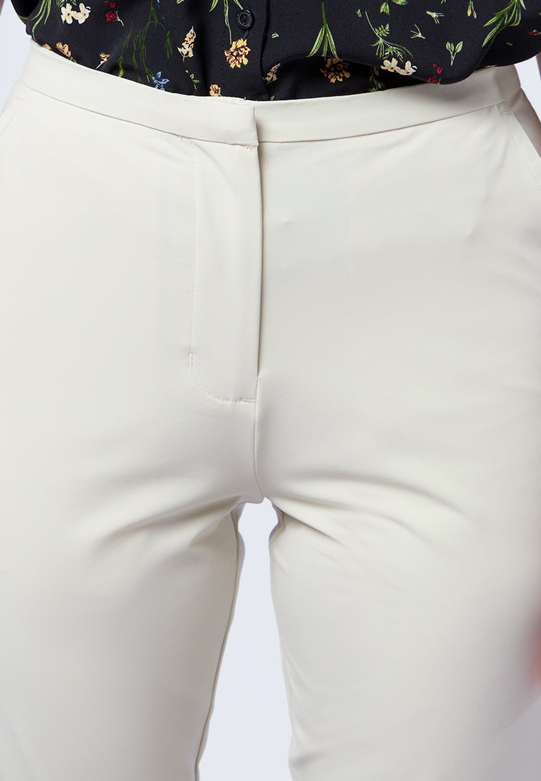 High Waist Cigarette Pants