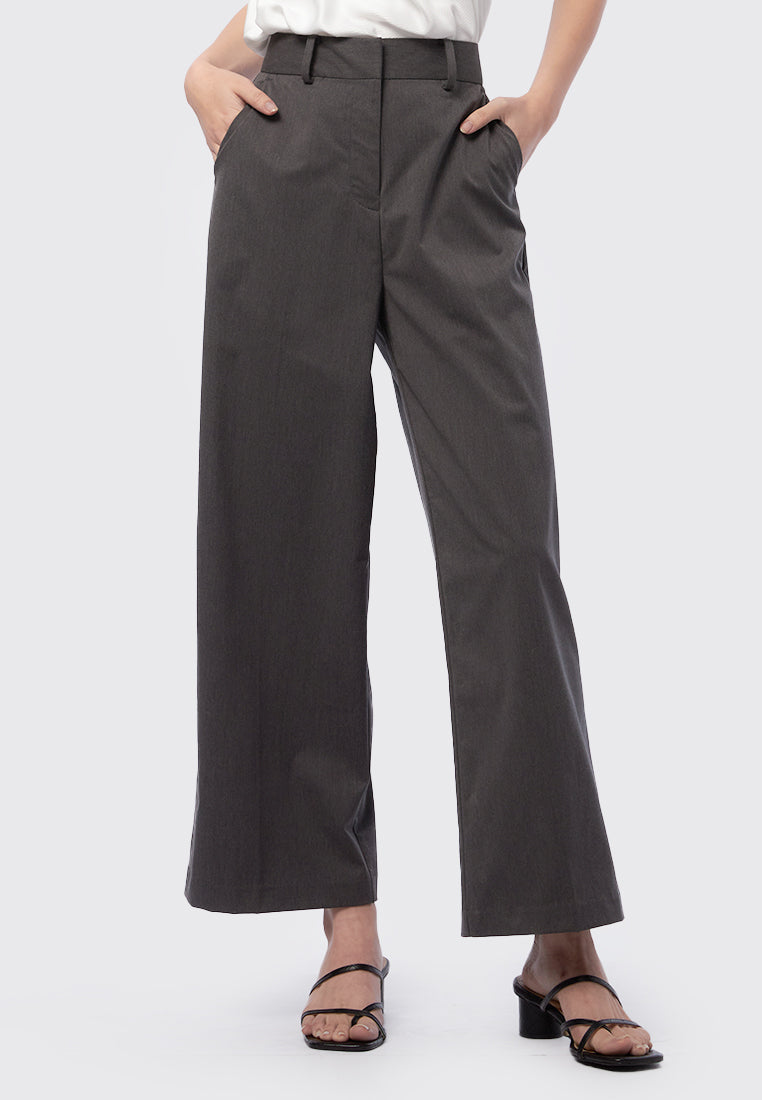 Regular Fit Wide Leg Pants