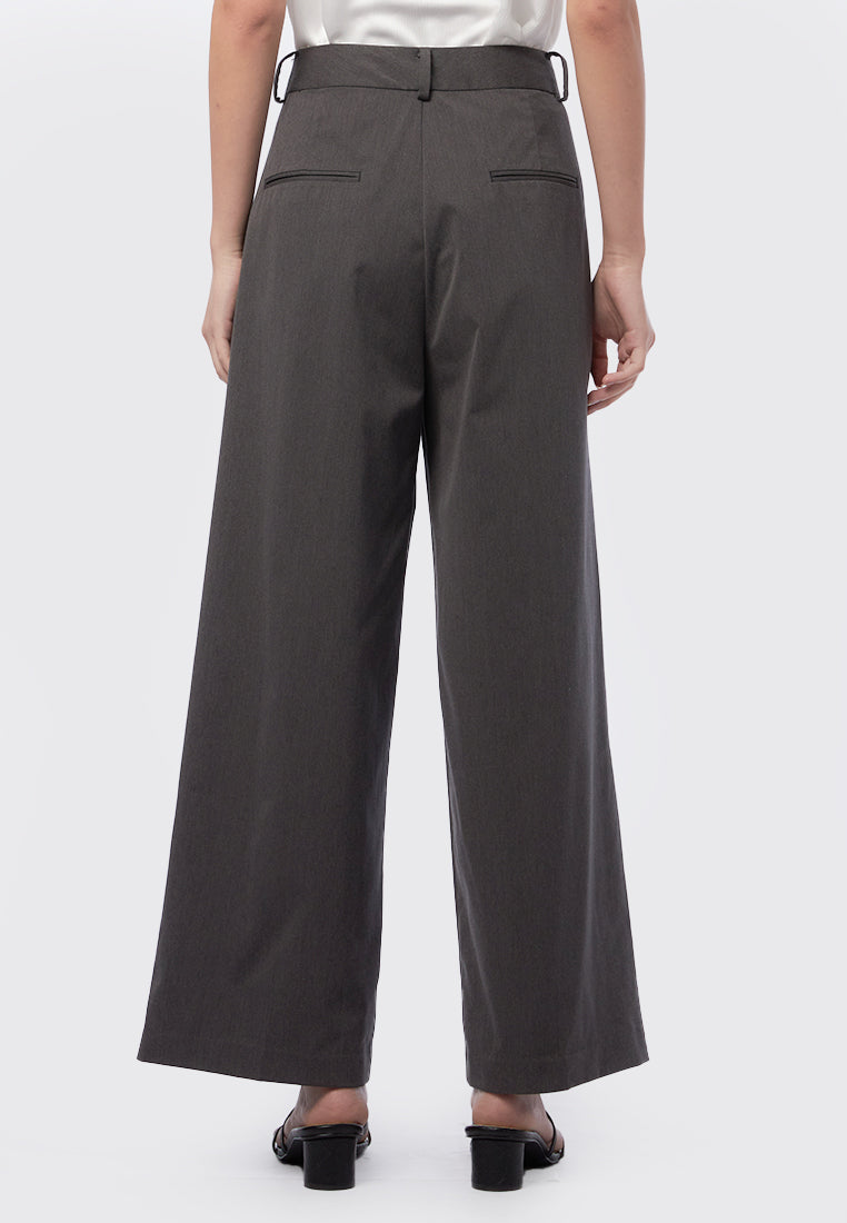 Regular Fit Wide Leg Pants