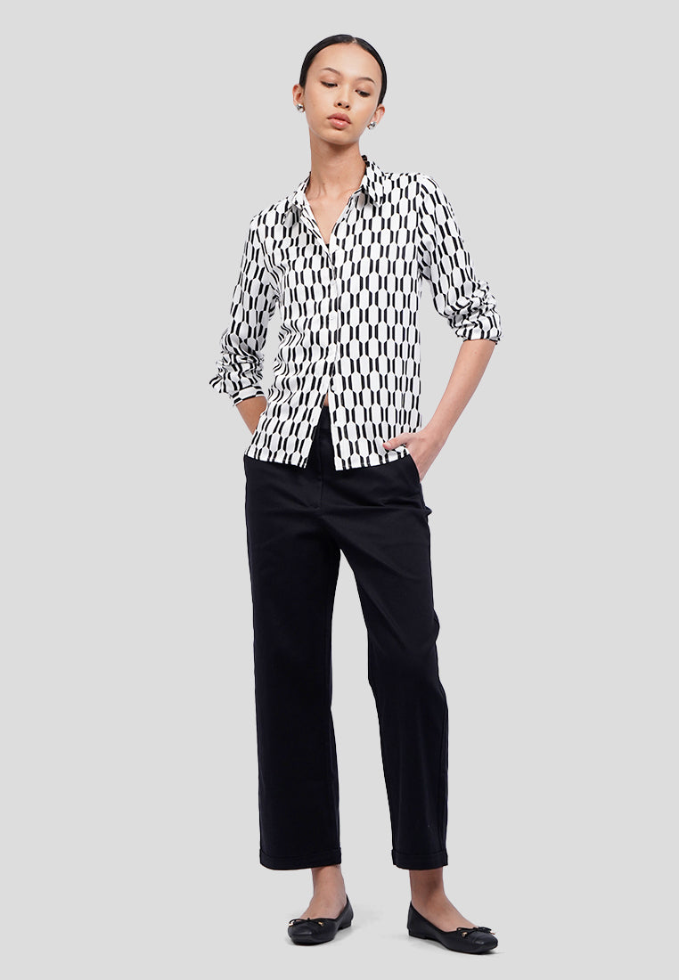 Straight Smart Ankle Pants