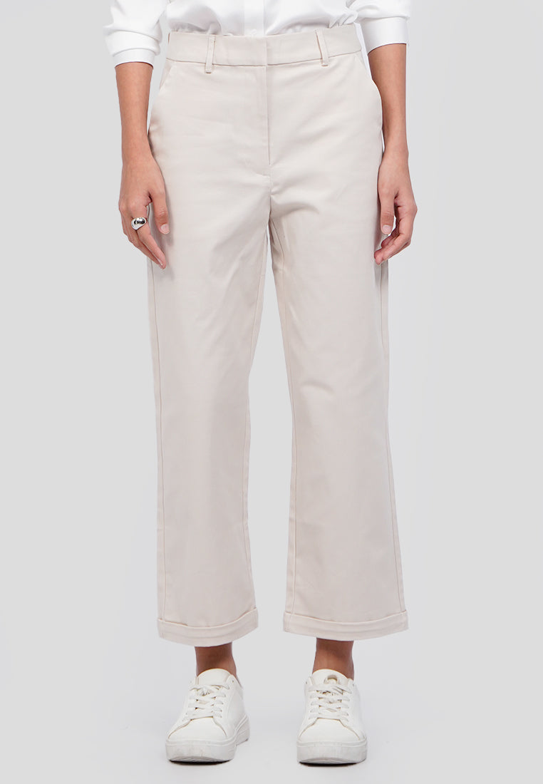 Straight Smart Ankle Pants