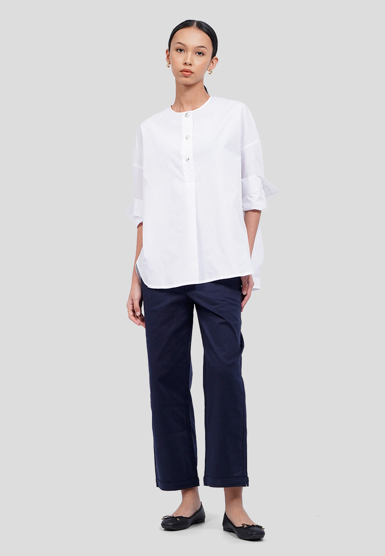 Straight Smart Ankle Pants