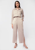 Satin Crinkle Pants