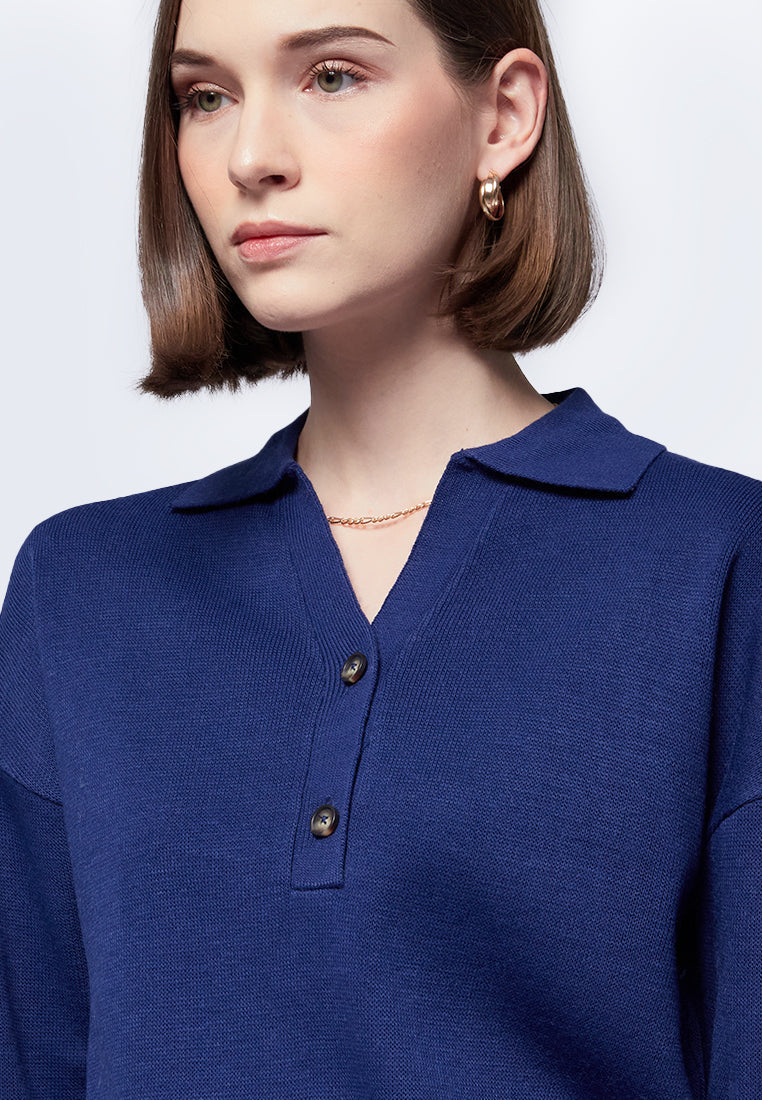 Long Sleeve Polo Shirt