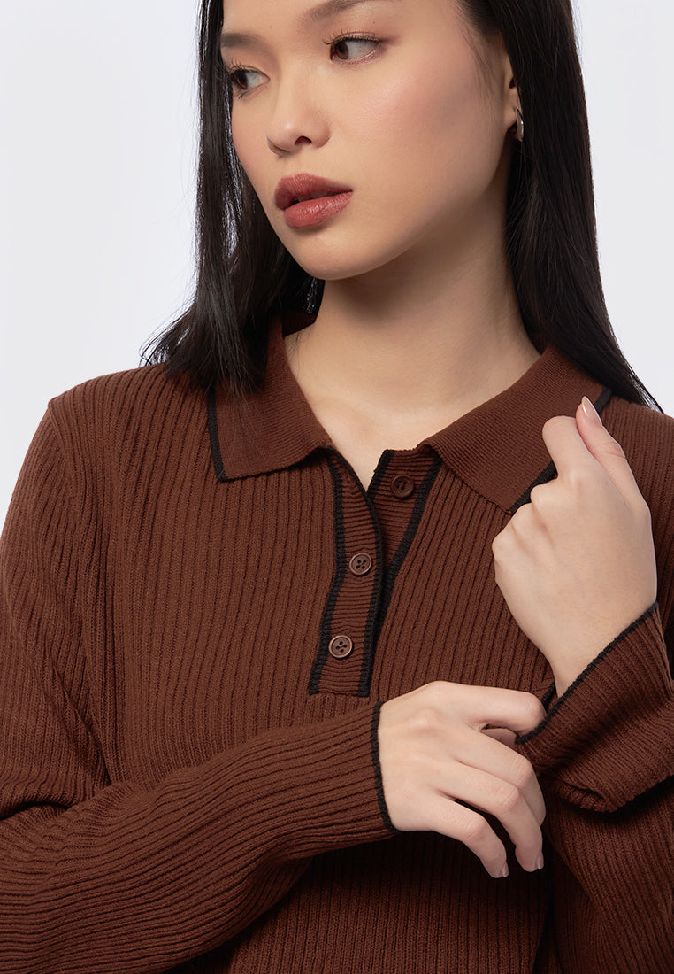 Long Sleeve Polo Shirt