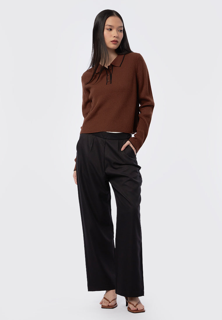 Long Sleeve Polo Shirt