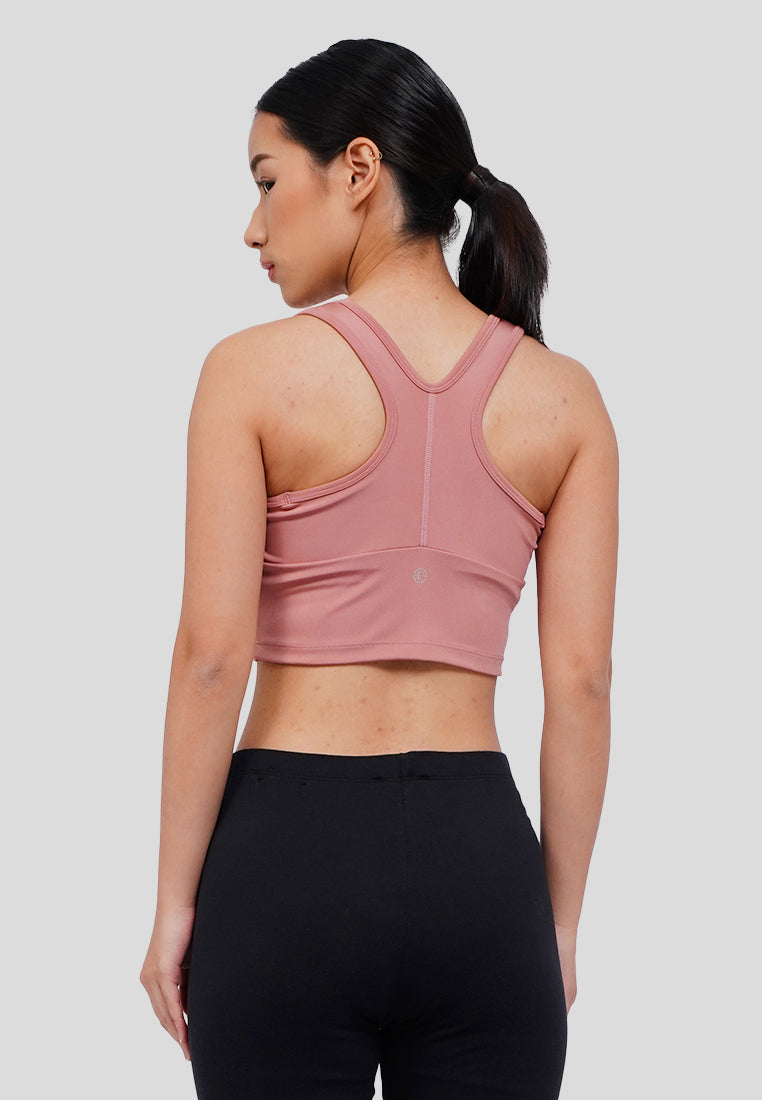 Ruched Front Low Impact Sports Bra