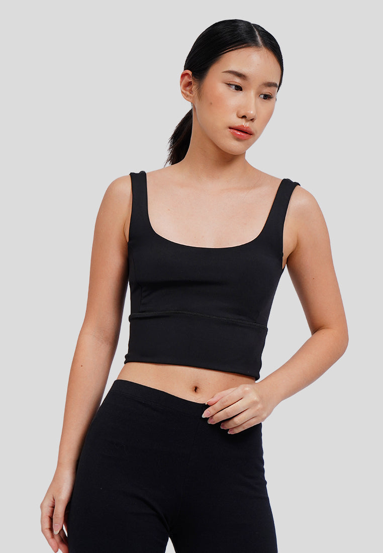 Square Neck Low Impact Sports Bra