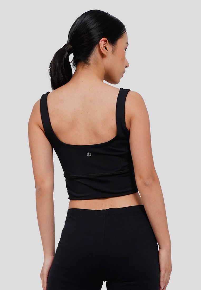 Square Neck Low Impact Sports Bra