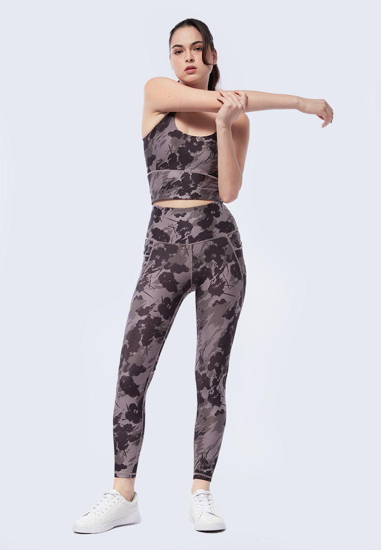 Printed Low Impact Sports Bra