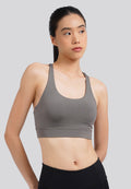 Medium Impact Sports Bra Grey