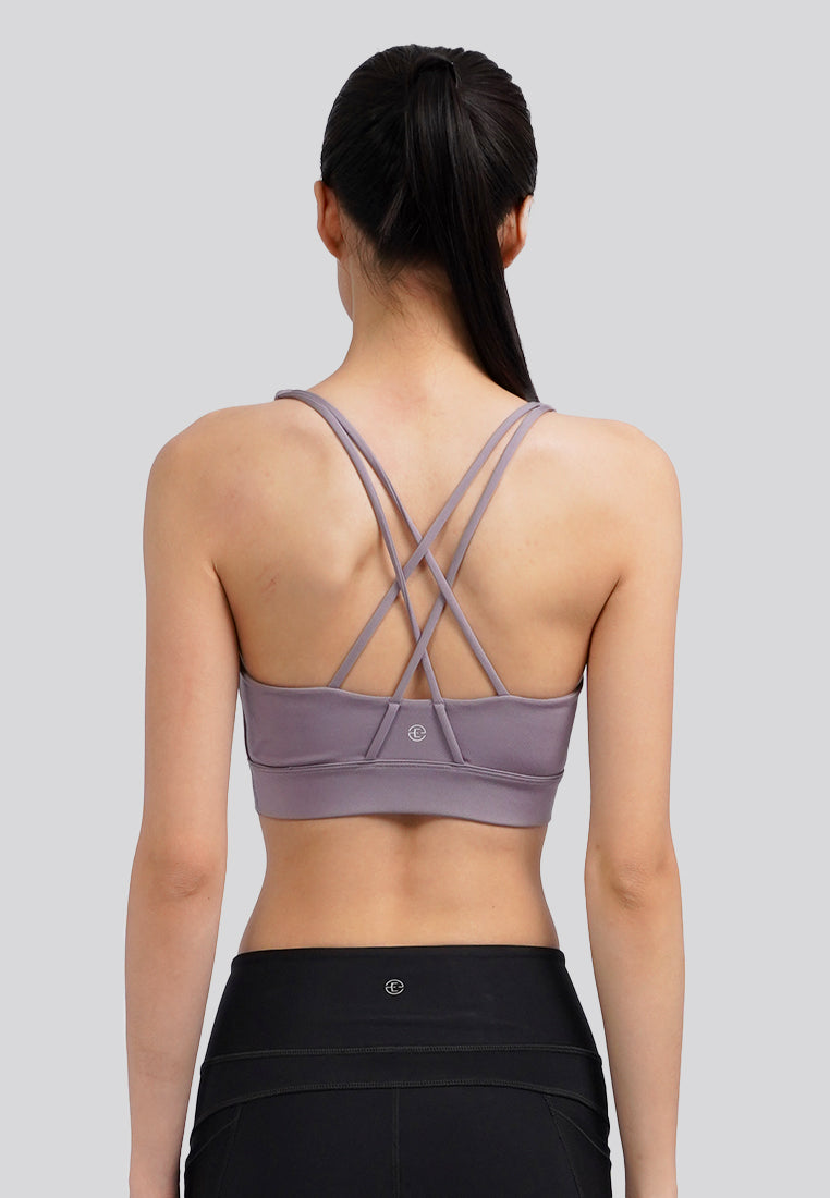 Medium Impact Sports Bra Lilac