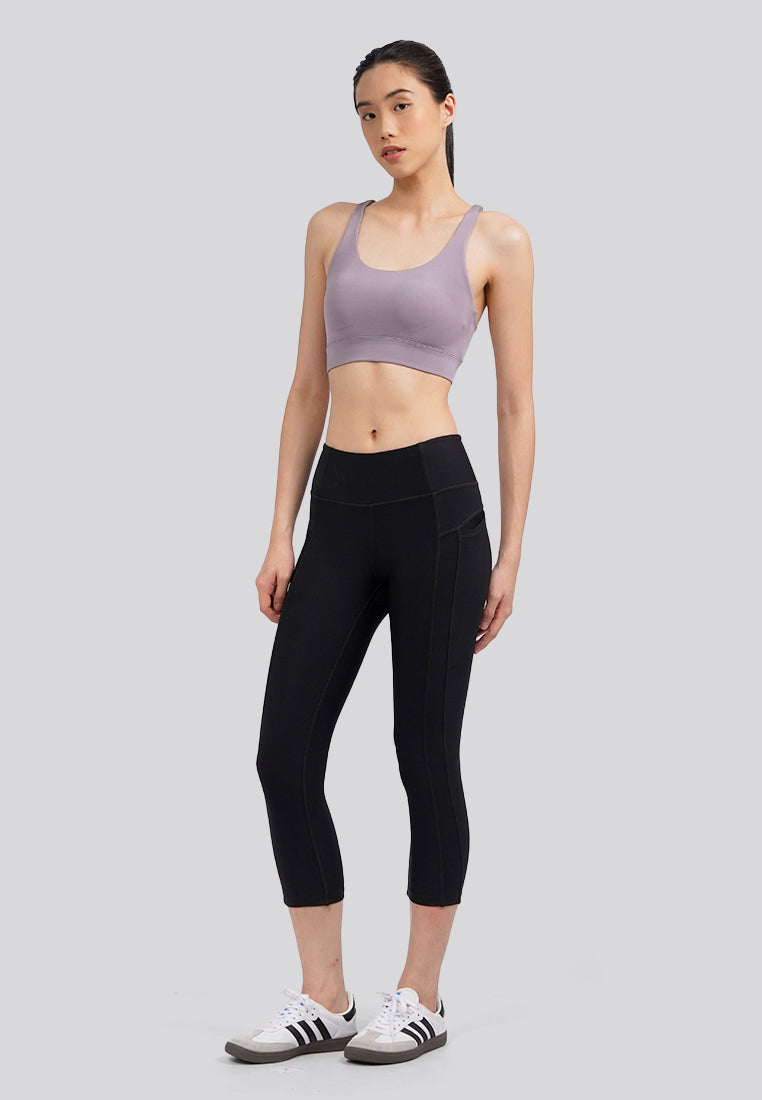 Medium Impact Sports Bra Lilac