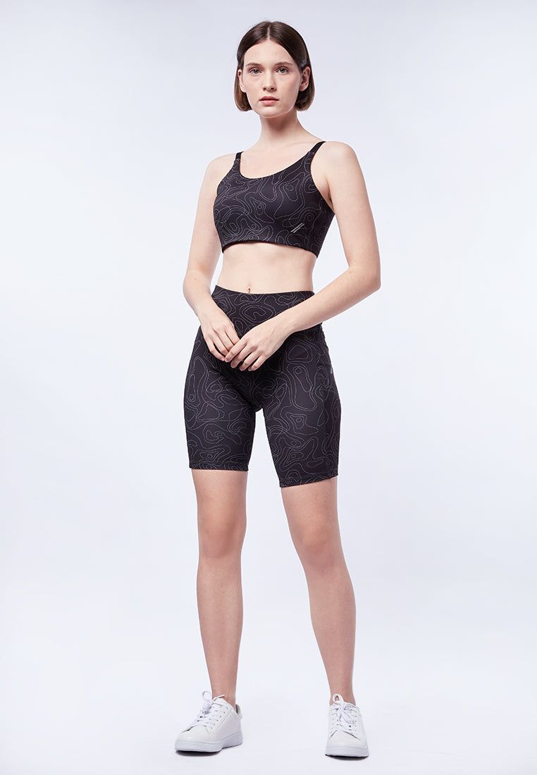 Printed Medium Impact Sport Bra