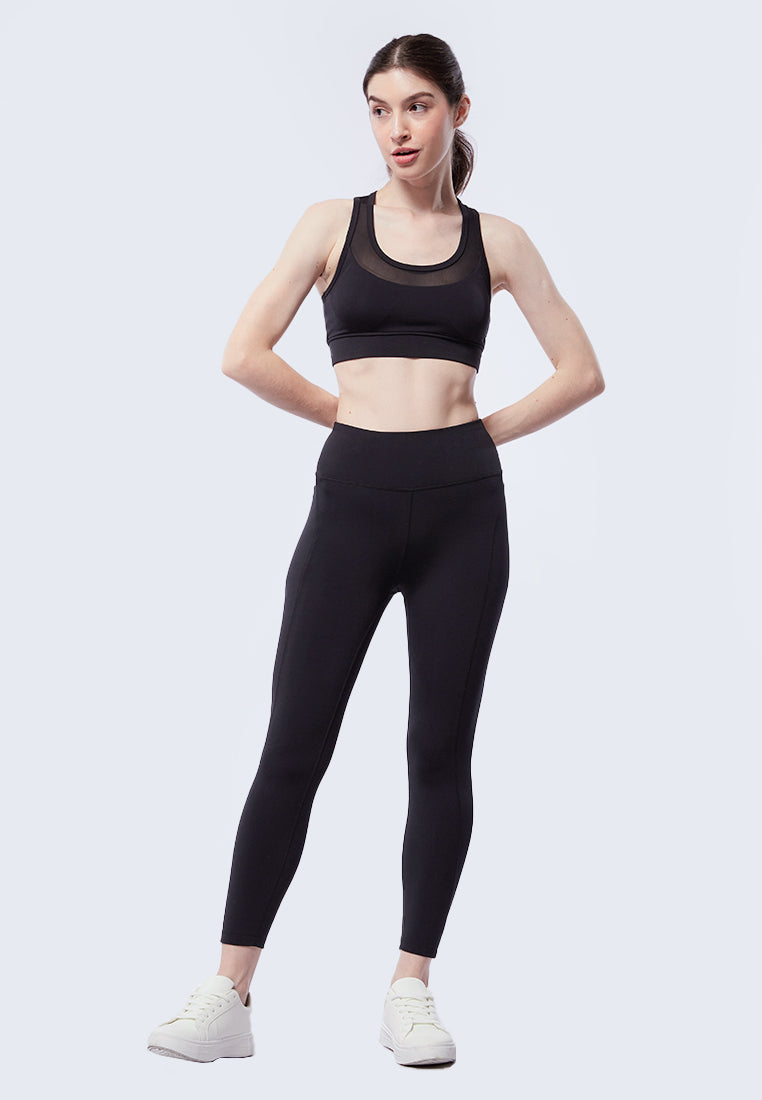 Sports Bra with Transparent Details