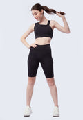 Sports Bra with Asymmetric Straps