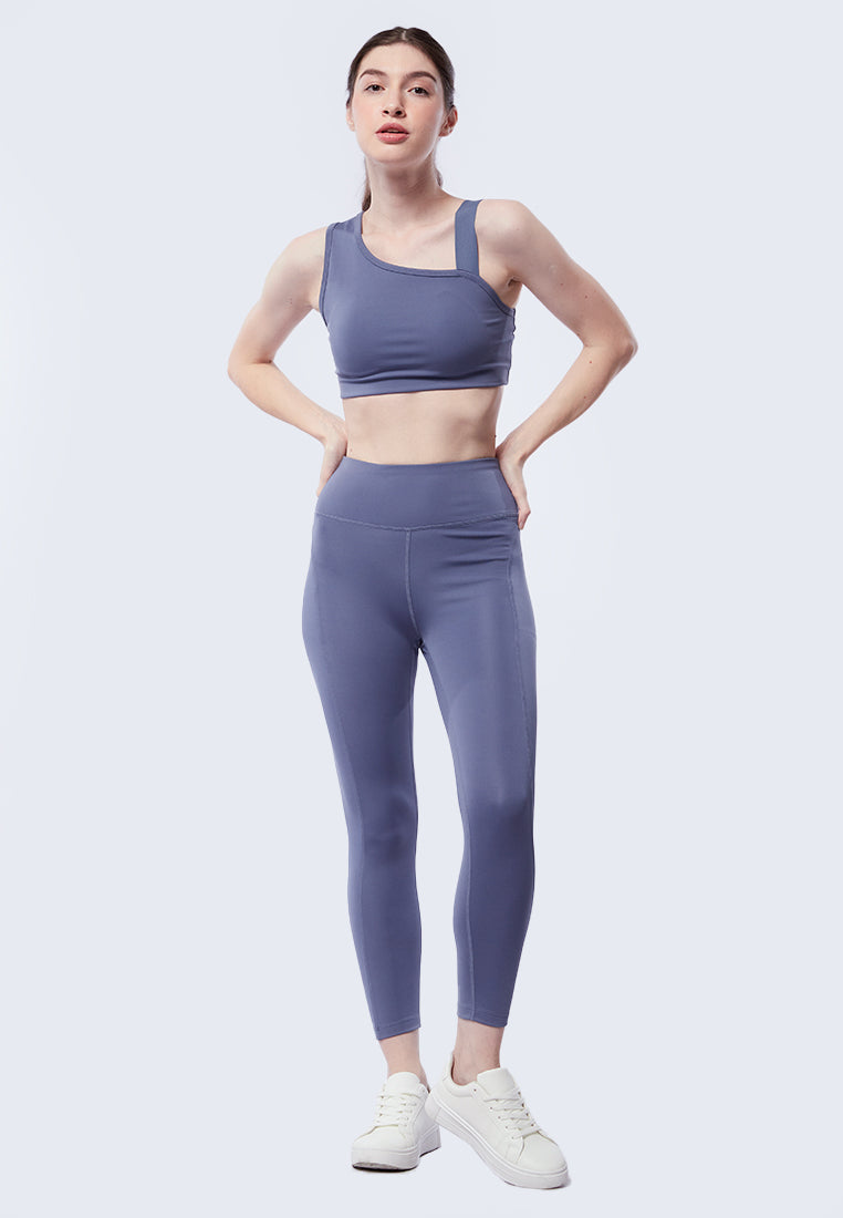 Sports Bra with Asymmetric Straps