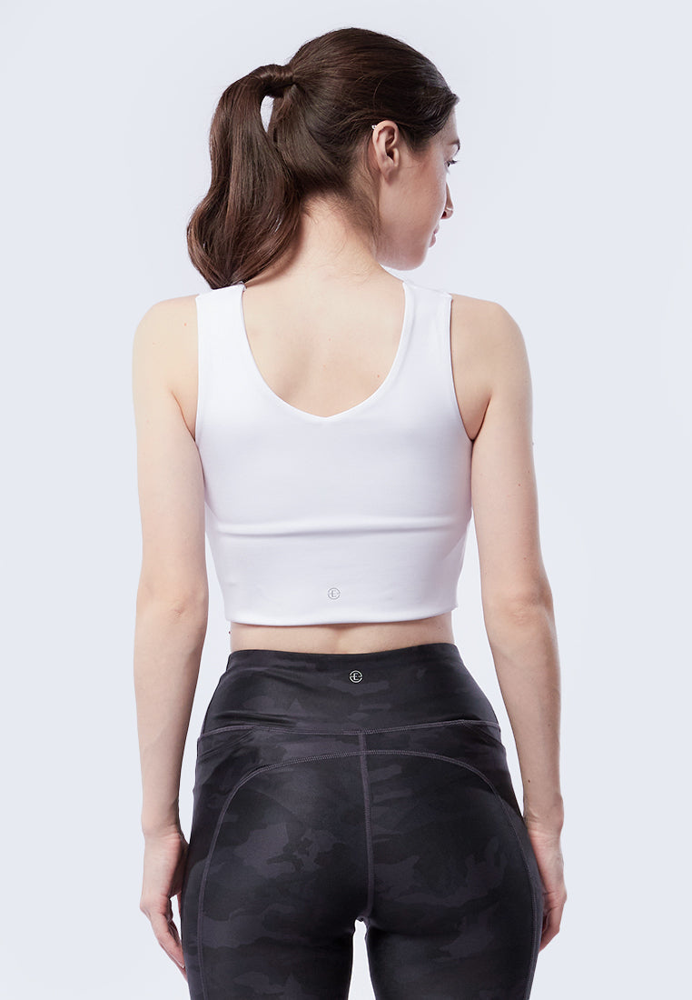 V-Neck Long Sports Bra