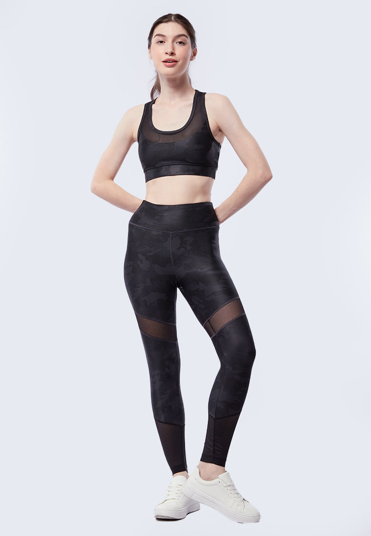 Sports Bra with Transparent Details