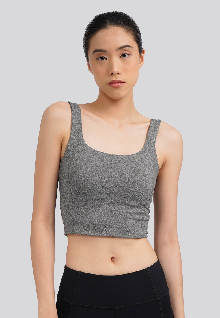 Low Impact Sports Bra Grey