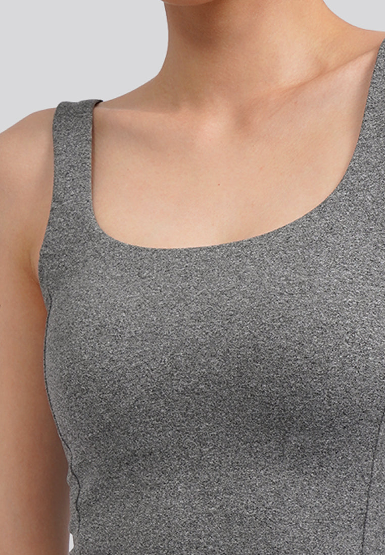 Low Impact Sports Bra Grey