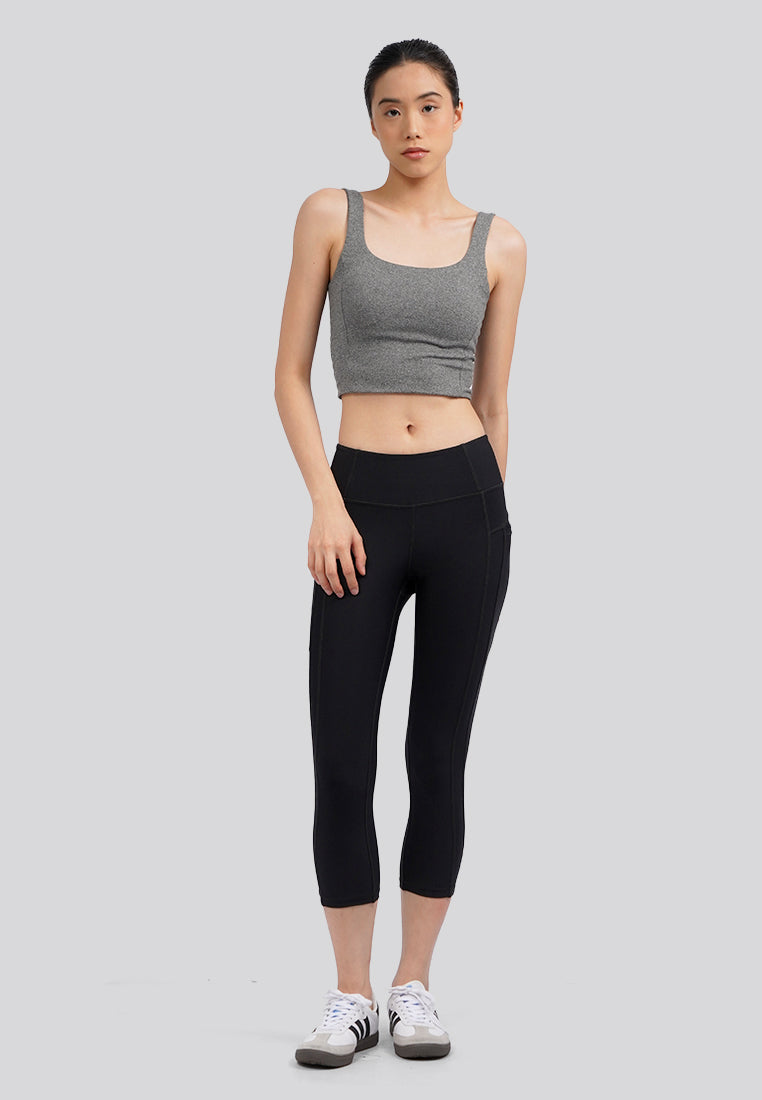 Low Impact Sports Bra Grey