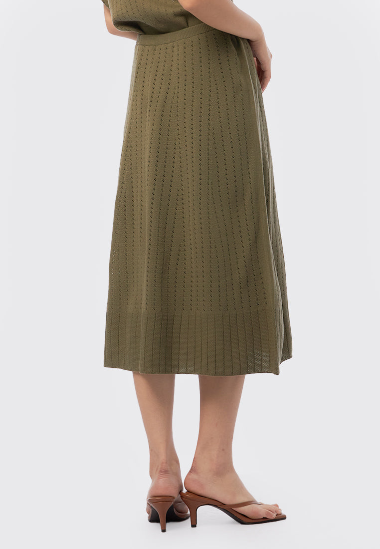 Knitted Midi Skirt