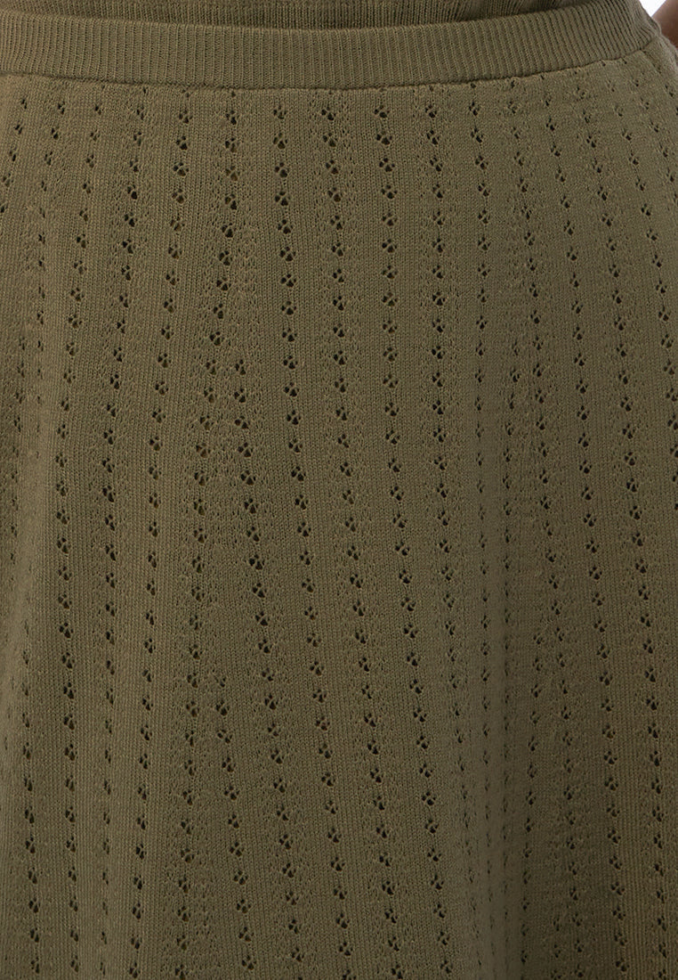 Knitted Midi Skirt