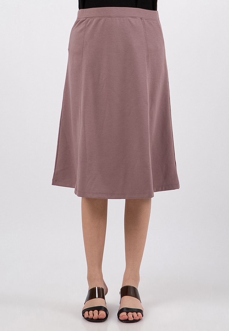 Midi A-Line Skirt