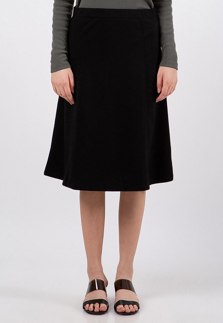 Midi A-Line Skirt