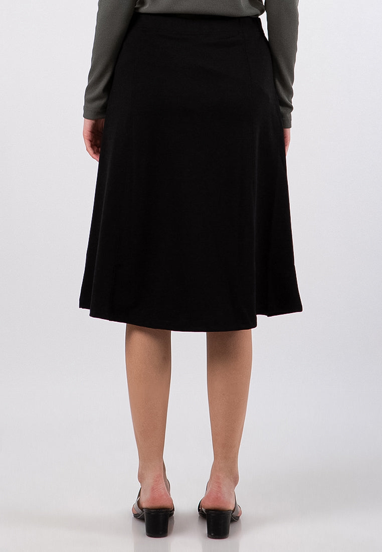 Midi A-Line Skirt
