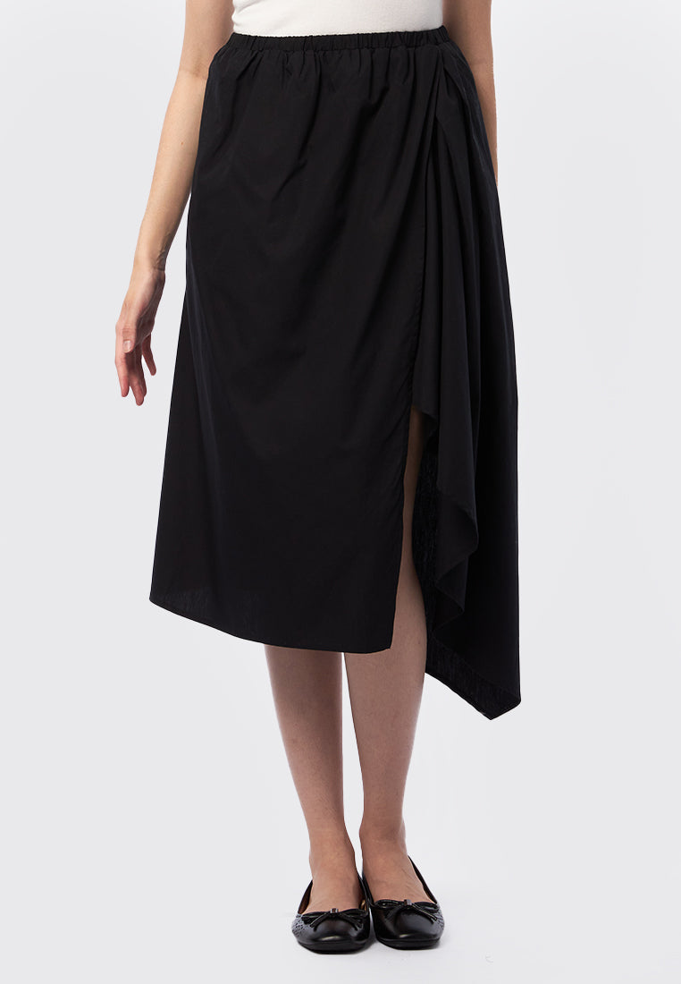 Asymmetrical Midi Skirt