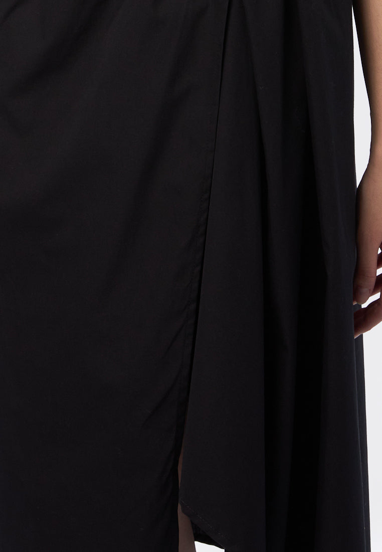 Asymmetrical Midi Skirt