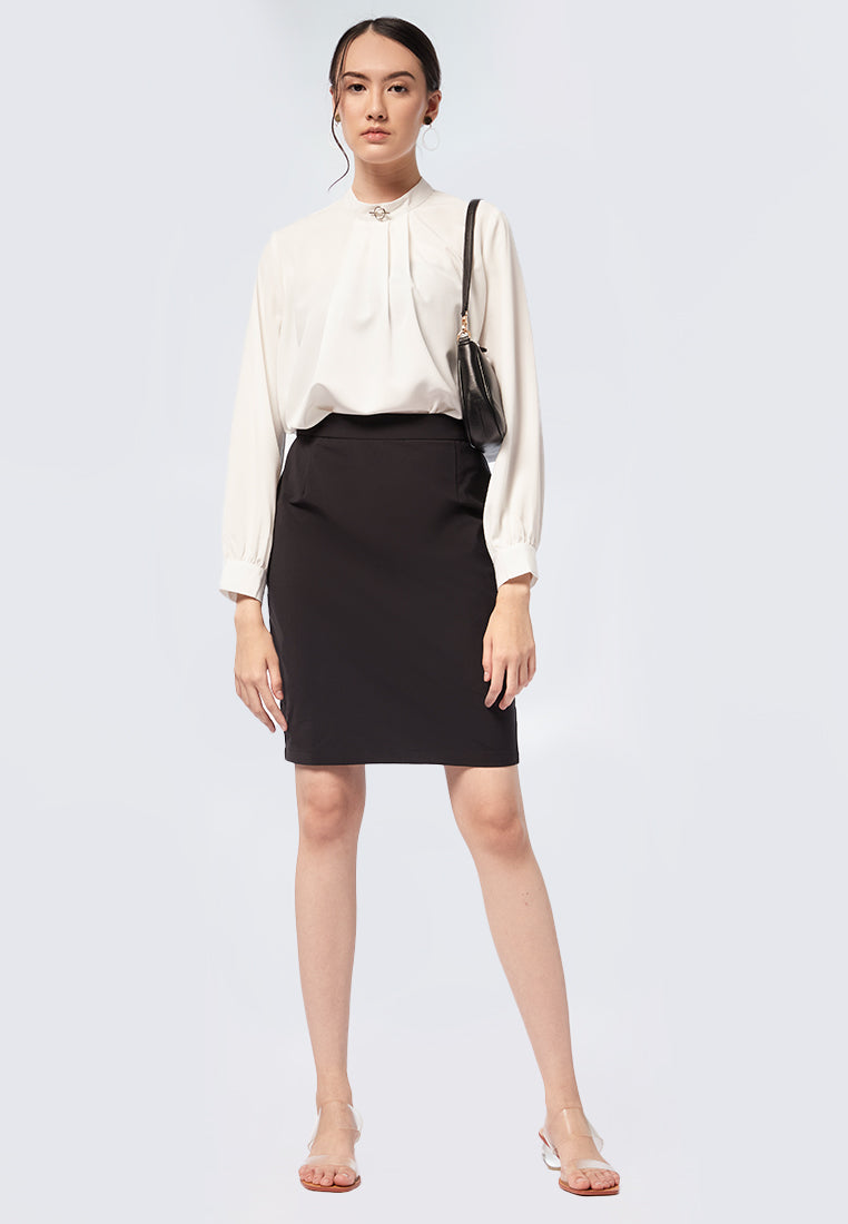 Regular Fit Basic Mini Skirt