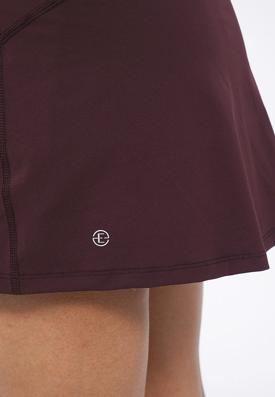 High Waist Fitted Tennis Skirt