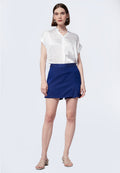 Mini Skort with Front Slit Details