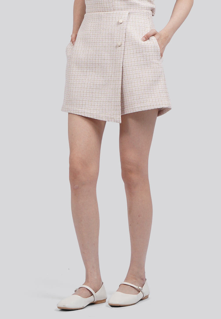Tweed Mini Skort