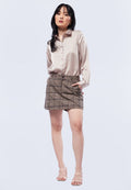 Plaid Mini Skort