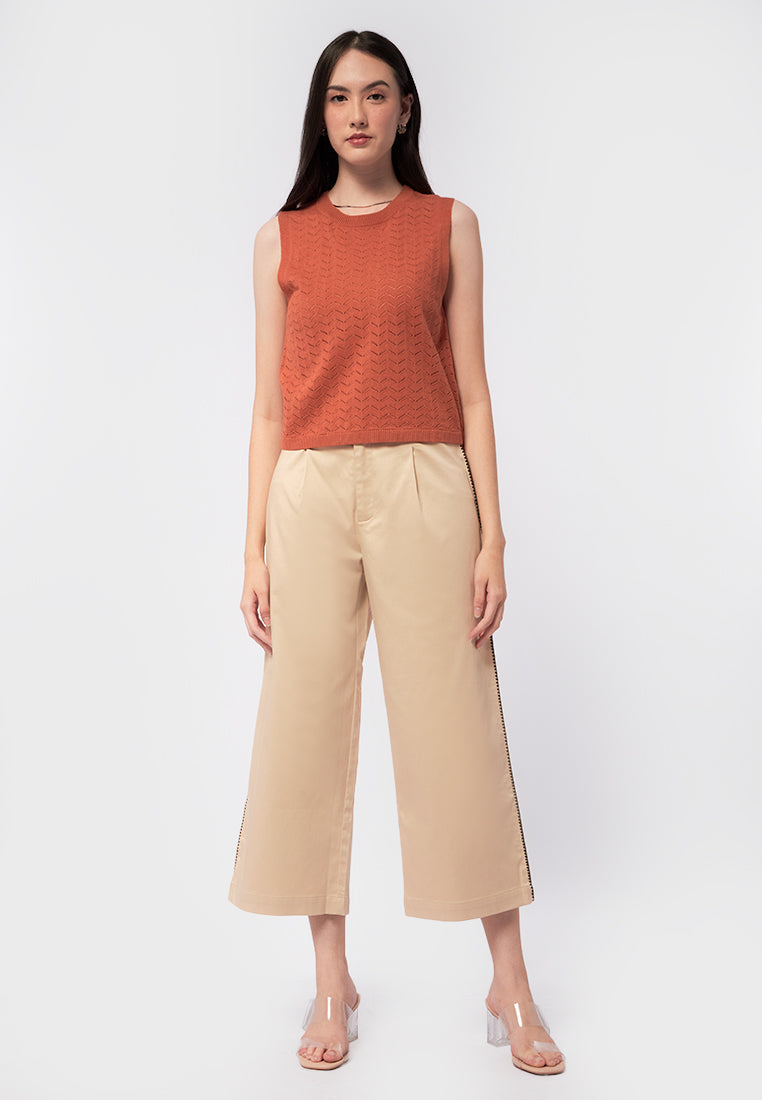 Sleeveless Crochet Top