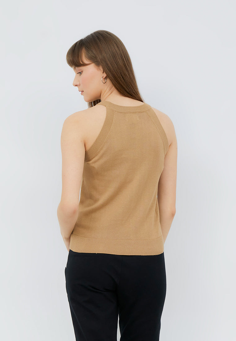 Sleeveless Knit Top