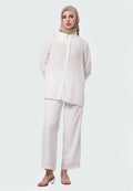 Long Sleeve Blouse Set with Pants
