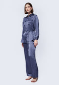 One Set Long Sleeve Blouse with Pants