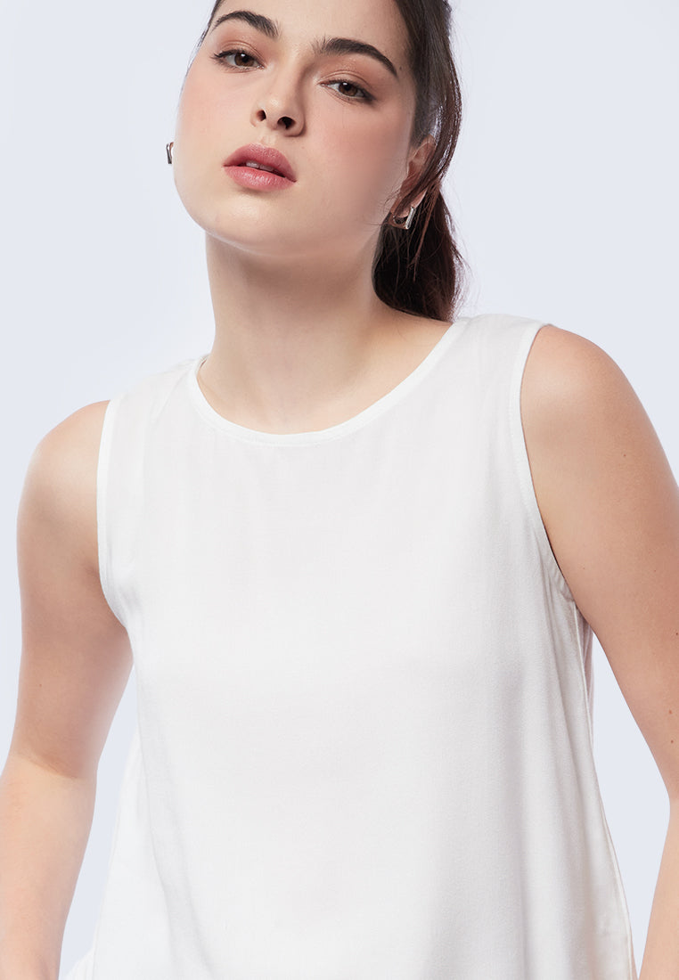 Regular Fit Sleeveless Top