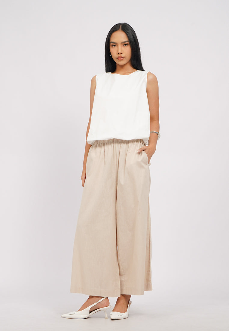 Bubbled Sleeveless Top