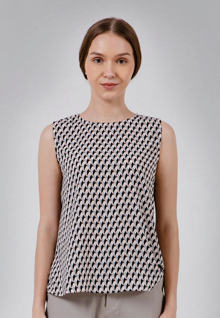 Sleeveless blouse